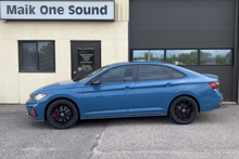 2025 VW Jetta GLi with professional window tint in North Bay